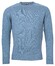 Baileys Scottish Lambswool Crew Neck Pullover Single Knit Pullover Mid Blue