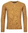 Baileys Scottish Lambswool V-Neck Pullover Single Knit Pullover Dark Gold