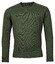 Baileys Scottish Lambswool V-Neck Pullover Single Knit Pullover Dark Green