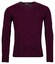 Baileys Scottish Lambswool V-Neck Pullover Single Knit Trui Bordeaux
