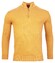 Baileys Shirt Style Zip Single Knit Pima Cotton Pullover Sun Yellow Melange