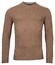 Baileys Single Knit Merino Cashmere Crew Neck Pullover Oak