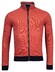 Baileys Sweat Cardigan Zip 2-Tone Oxford Interlock Vest Faded Rose
