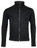 Baileys Sweat Cardigan Zip Allover Waffle Texture Interlock Cardigan Navy