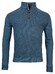Baileys Sweat Front Two-Tone Honeycomb Doubleface Interlock Pullover Raf Blue