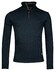 Baileys Sweatshirt Half Zip Allover Honeycomb Trui Dark Blue