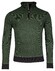 Baileys Sweatshirt Half Zip Yarn Dyed Jacquard Doubleface Interlock Pullover Grass Green