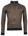 Baileys Sweatshirt Zip Doubleface Jacquard Interlock Trui New Khaki