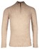 Baileys Top Cable Knit Half Zip Single Knit Pullover Beige