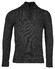 Baileys Top Cable Knit Half Zip Single Knit Pullover Navy