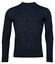 Baileys Turtle Neck Merino Wool Single Knit Pullover Navy