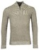 Baileys Two Tone Jacquard Knit Plated Pullover Khaki