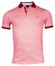 Baileys Two-Tone Oxford Piqué Polo Mid Cerise