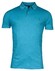 Baileys Uni 2-Tone Piqué Polo Deep Aqua