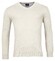 Baileys Uni Color Cotton V-Neck Single Knit Trui Kitt