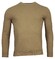 Baileys Uni Color Crew Neck Single Knit Pullover Dark Sand