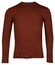 Baileys Uni Color Crew Neck Single Knit Pullover Deep Red