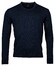 Baileys Uni Merino V-Neck Single Knit Pullover Navy