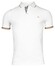 Baileys Uni Piqué Subtle Contrast Poloshirt Off White