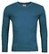 Baileys V-Neck Cotton Cashmere Single Knit Pullover Raf Blue