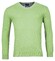 Baileys V-Neck Cotton Single Knit Pullover Mid Green