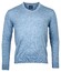 Baileys V-Neck Merino Pullover Single Knit Trui Licht Blauw