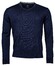 Baileys V-Neck Merino Pullover Single Knit Trui Night Blue