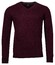 Baileys V-Neck Pullover Lambswool Single Knit Pullover Bordeaux