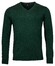 Baileys V-Neck Pullover Lambswool Single Knit Pullover Green
