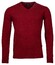 Baileys V-Neck Pullover Lambswool Single Knit Pullover Stone Red