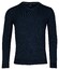 Baileys V-Neck Pullover Plated Knit Pullover Navy