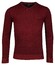 Baileys V-Neck Pullover Plated Knit Pullover Stone Red