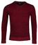 Baileys V-Neck Pullover Plated Knit Trui Rood