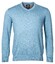 Baileys V-Neck Pullover Single Knit Combed Cotton Pullover Mid Blue