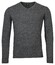 Baileys V-Neck Pullover Single Knit Lambswool Pullover Anthracite