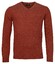 Baileys V-Neck Pullover Single Knit Lambswool Trui Brique