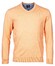 Baileys V-Neck Pullover Single Knit Pima Cotton Pullover Coral Reef