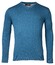 Baileys V-Neck Single Knit Pima Cotton Pullover Raf Blue