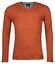 Baileys V-Neck Single Knit Uni Pima Cotton Pullover Red Earth