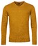 Baileys V-Neck Uni Color Lambswool Pullover Ocher