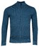 Baileys Zip Allover Plated 2-Tone Jacquard Vest Raf Blue