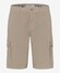 Brax Brazil Uni Color Sporty Cargo Bermuda Cosy Linen