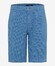 Brax Burt Lightweight Exclusive Twill Subtle Texture Bermuda Blue