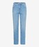 Brax Cadiz 5-Pocket Authentic Denim Easy Care Jeans Sky Blue Used