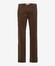 Brax Cadiz 5-Pocket Blue Planet Broek Nougat Brown