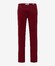 Brax Cadiz 5-Pocket Blue Planet Pants Burned Red