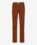 Brax Cadiz 5-Pocket Blue Planet Pants Rust