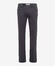 Brax Cadiz 5-Pocket Modern Soft Feel Gabardine Broek Grafiet