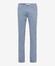 Brax Cadiz 5-Pocket Modern Soft Feel Gabardine Broek Sky