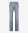 Brax Cadiz Coolmax Ultralight Denim Jeans Silver Sea Used